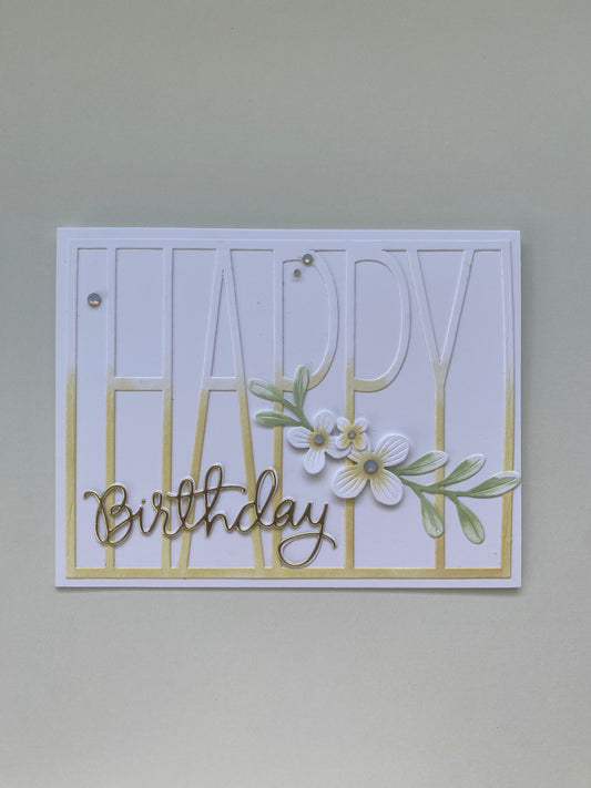 Happy Birthday Flower